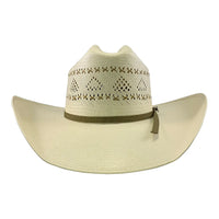 Men’s Tombstone 30X Roper 1142 Vented Style Western Cowboy Shantung Straw Hat - OriginalWestern.com
