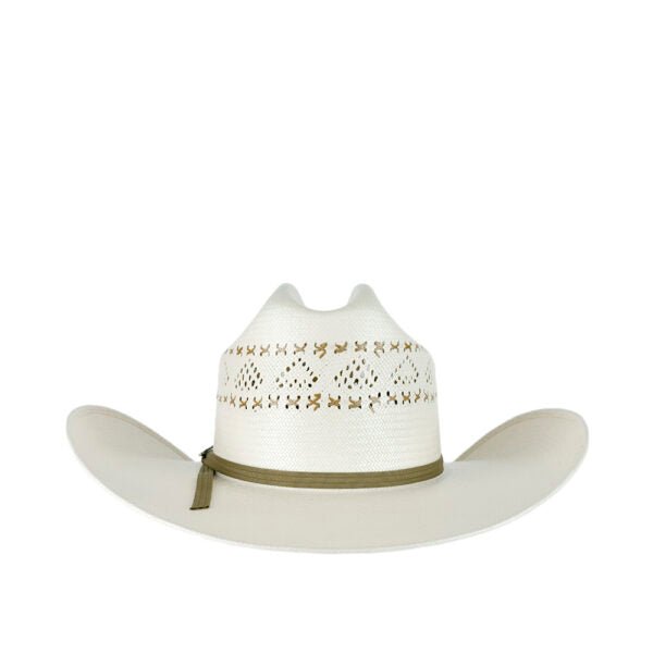 Men’s Tombstone 30X Roper 1142 Vented Style Western Cowboy Shantung Straw Hat - OriginalWestern.com
