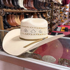 Men’s Tombstone 30X Roper 1142 Vented Style Western Cowboy Shantung Straw Hat - OriginalWestern.com