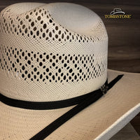 Men’s Tombstone 30X Roper 7014 Vented Style Western Cowboy Shantung Straw Hat - OriginalWestern.com
