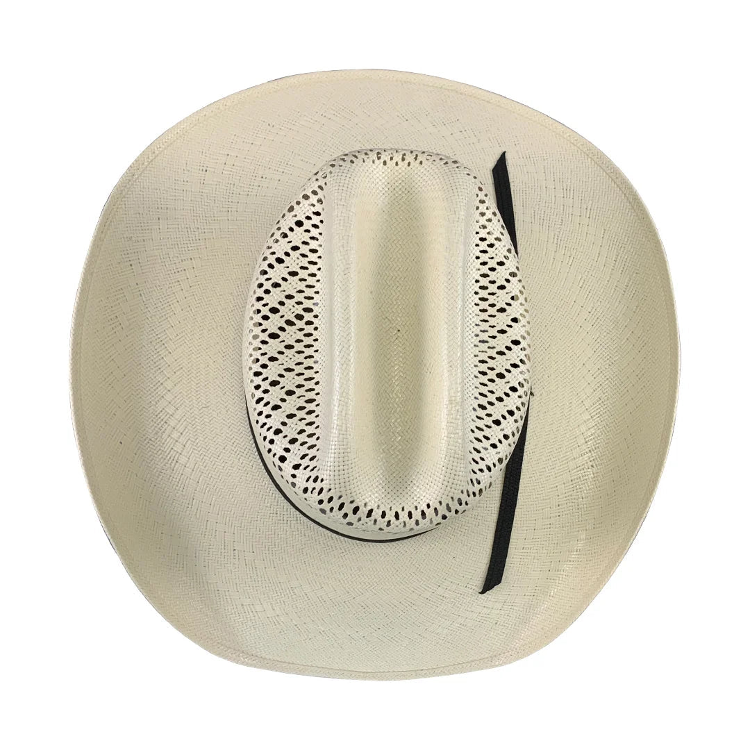 Men’s Tombstone 30X Roper 7014 Vented Style Western Cowboy Shantung Straw Hat - OriginalWestern.com