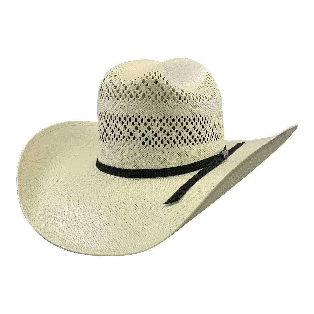 Men’s Tombstone 30X Roper 7014 Vented Style Western Cowboy Shantung Straw Hat - OriginalWestern.com