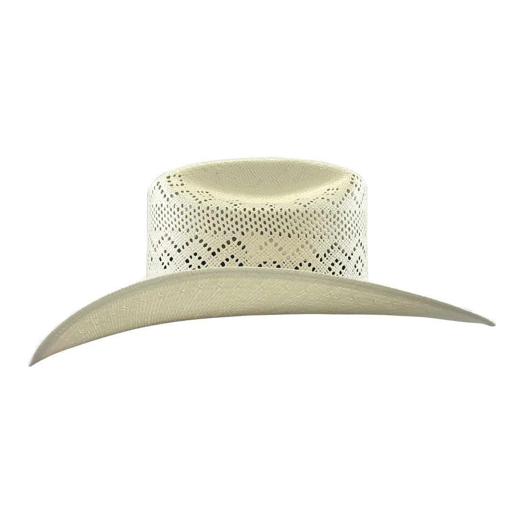Men’s Tombstone 30X Roper 7558 Vented Style Western Cowboy Shantung Straw Hat - OriginalWestern.com