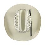 Men’s Tombstone 30X Roper 7558 Vented Style Western Cowboy Shantung Straw Hat - OriginalWestern.com
