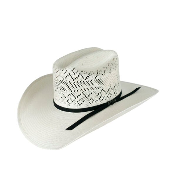 Men’s Tombstone 30X Roper 7558 Vented Style Western Cowboy Shantung Straw Hat - OriginalWestern.com