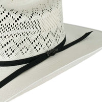 Men’s Tombstone 30X Roper 7558 Vented Style Western Cowboy Shantung Straw Hat - OriginalWestern.com