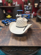 Men’s Tombstone 30X Roper Diamond Style Western Cowboy Shantung Straw Hat - OriginalWestern.com