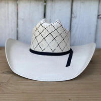 Men’s Tombstone 30X Roper Diamond Style Western Cowboy Shantung Straw Hat - OriginalWestern.com