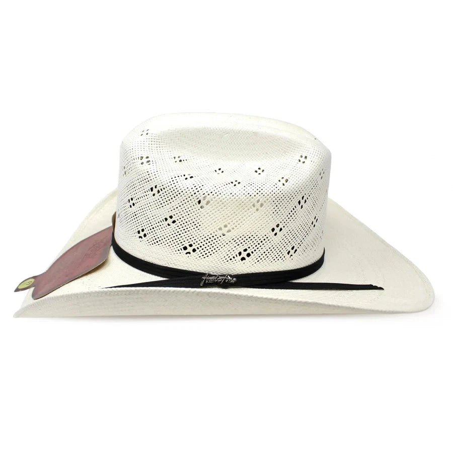Men’s Tombstone 30X Roper Flower Style Western Cowboy Shantung Straw Hat - OriginalWestern.com