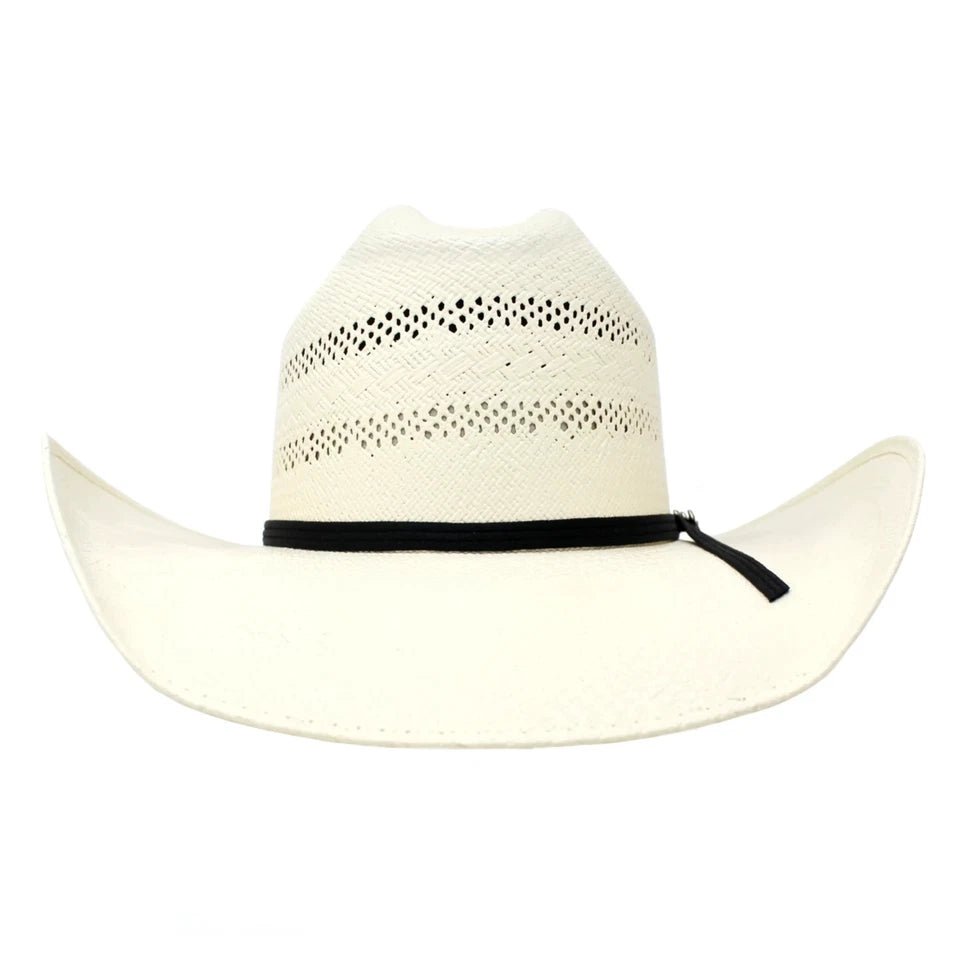 Men’s Tombstone 30X Roper Randa Vented Style Western Cowboy Shantung Straw Hat - OriginalWestern.com
