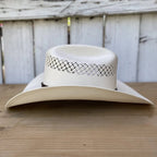 Men’s Tombstone 30X Roper Randa Vented Style Western Cowboy Shantung Straw Hat - OriginalWestern.com