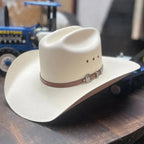 Men’s Tombstone 30X Roper Style Western Cowboy Shantung Straw Hat - OriginalWestern.com