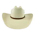 Men’s Tombstone 30X Roper Style Western Cowboy Shantung Straw Hat - OriginalWestern.com