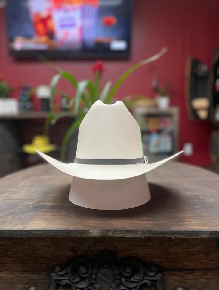 Men’s Tombstone 5,000X El Fantasma (Johnson) Style Western Cowboy Straw Hat - OriginalWestern.com