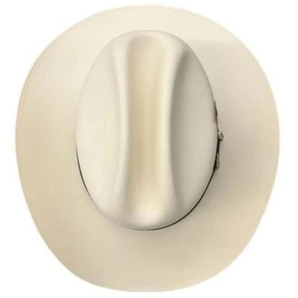Men’s Tombstone 5,000X El Fantasma (Johnson) Style Western Cowboy Straw Hat - OriginalWestern.com