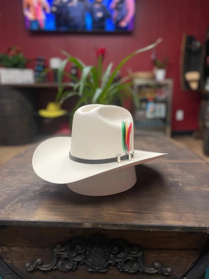 Men’s Tombstone 5,000X El Fantasma (Johnson) Style Western Cowboy Straw Hat - OriginalWestern.com