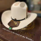 Men’s Tombstone 5,000X El Fantasma (Johnson) Style Western Cowboy Straw Hat - OriginalWestern.com