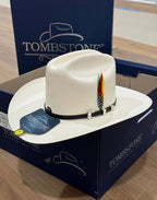 Men’s Tombstone 5,000X El Fantasma (Johnson) Style Western Cowboy Straw Hat - OriginalWestern.com
