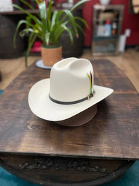 Men’s Tombstone 5,000X El Fantasma (Johnson) Style Western Cowboy Straw Hat - OriginalWestern.com