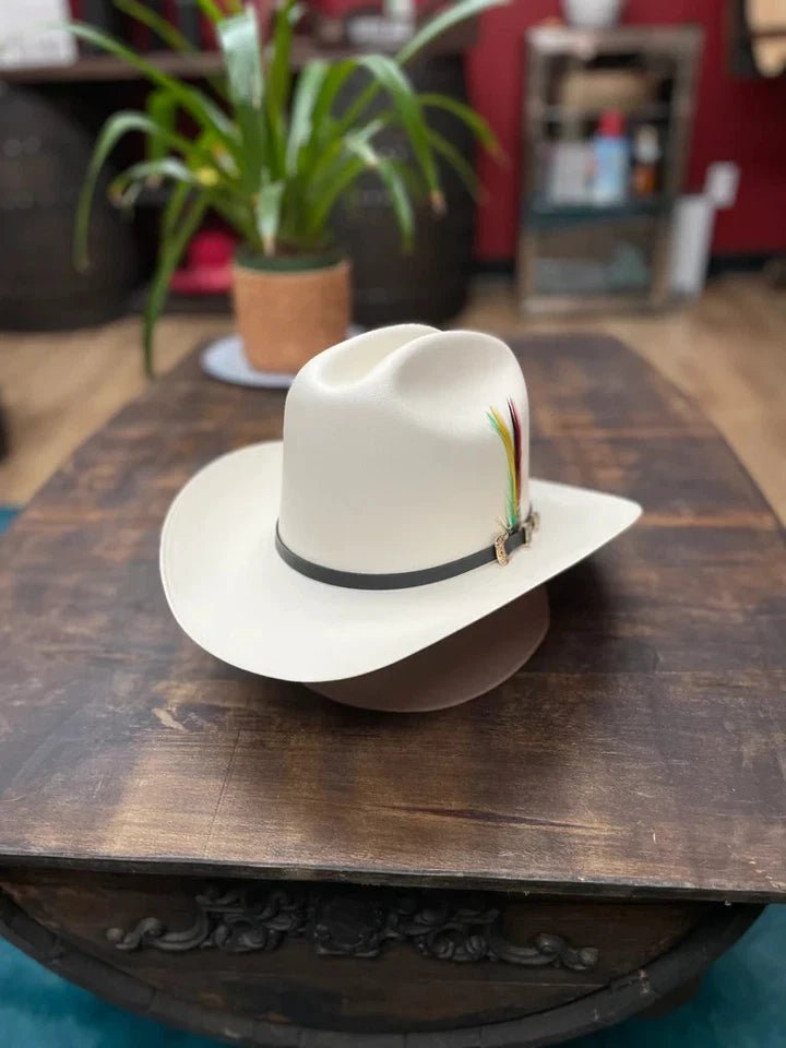 Men’s Tombstone 5,000X El Fantasma (Johnson) Style Western Cowboy Straw Hat - OriginalWestern.com