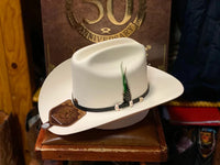 Men’s Tombstone 5,000X El Fantasma (Johnson) Style Western Cowboy Straw Hat - OriginalWestern.com