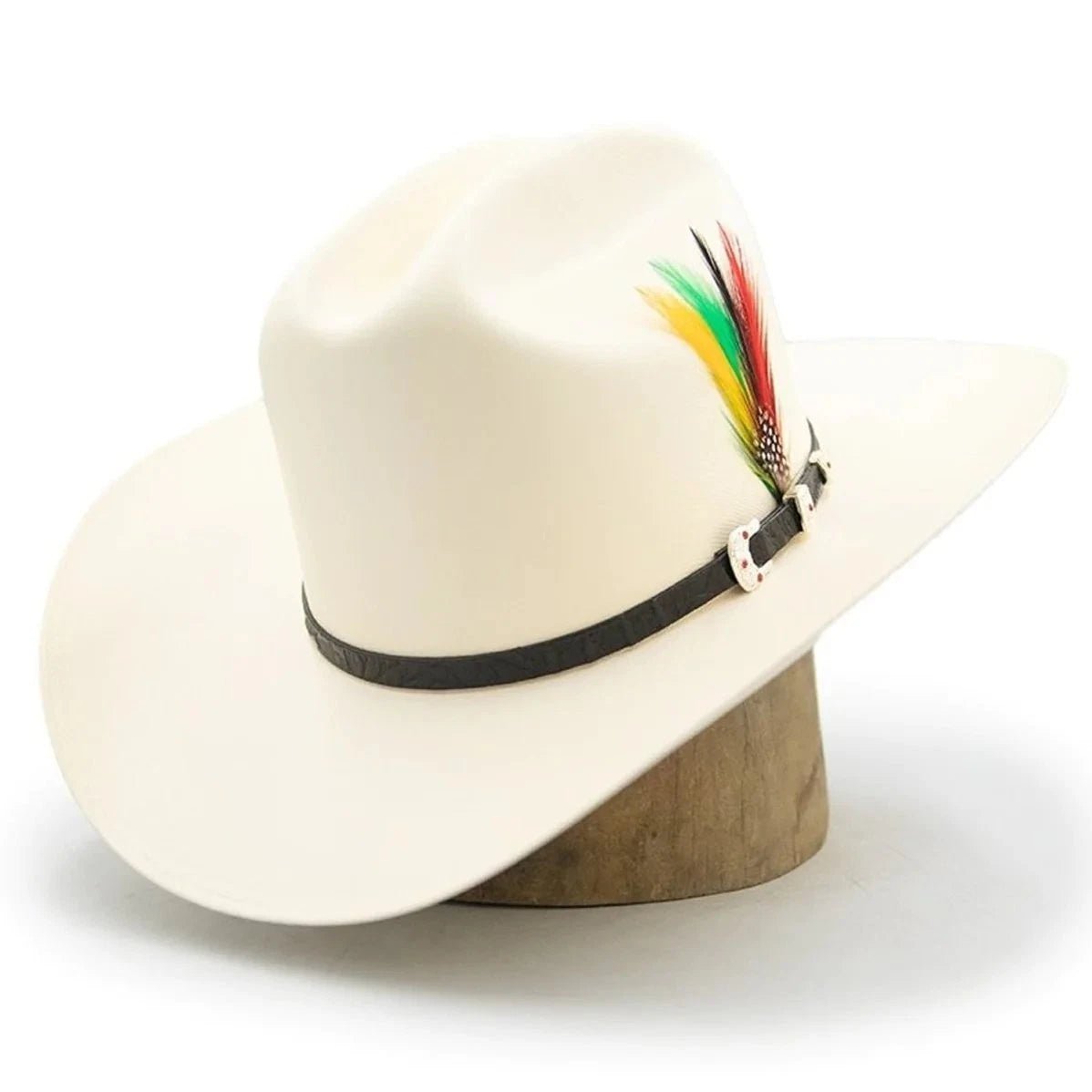 Men’s Tombstone 5,000X El Fantasma (Johnson) Style Western Cowboy Straw Hat - OriginalWestern.com