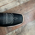 Men's Western Bulldog Cowboy Genuine Leather Boots Est. 380 Black - OriginalWestern.com