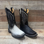 Men's Western Cowboy Genuine Cowhide Leather and Genuine Cow Hair Boots Est. 744 Brown - OriginalWestern.com