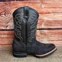 Men's Western Cowboy Genuine Leather Boots Est. 942 Brown - OriginalWestern.com