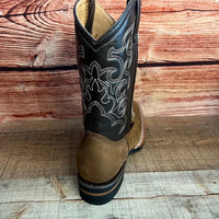 Men's Western Cowboy Genuine Leather Boots Est. 942 Hazel - OriginalWestern.com