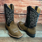 Men's Western Cowboy Genuine Leather Boots Est. 942 Hazel - OriginalWestern.com