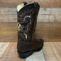 Men's Western Cowboy Genuine Leather Pointed Toe Boots Est. 099 Brown - OriginalWestern.com