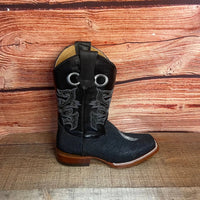 Men's Western Cowboy Leather Sting–Ray Print Square Toe Boot Est. 722 - OriginalWestern.com