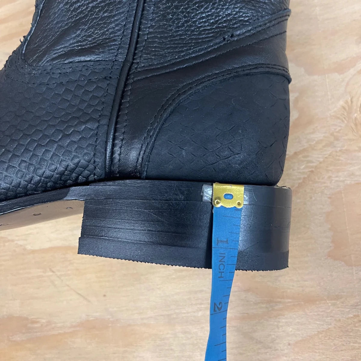 Men's Western Cowboy Side Zipper Genuine Leather with Phyton Print Dubai Toe Boots Est. 265 - OriginalWestern.com
