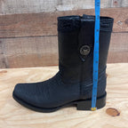 Men's Western Cowboy Side Zipper Genuine Leather with Phyton Print Dubai Toe Boots Est. 265 - OriginalWestern.com