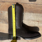 Men's Western Cowboy Side Zipper Genuine Leather with Phyton Print Est. 262 Black - OriginalWestern.com