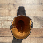 Men's Western Cowboy Side Zipper Genuine Leather with Phyton Print Est. 262 Brown - OriginalWestern.com