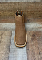 Men's Western Cowboy Square Toe Half Boots Est. 710 Honey - OriginalWestern.com