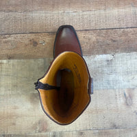 Men's Western Cowboy Zipper Genuine American Deer Leather Boots Dubai Toe Est. 264 - OriginalWestern.com