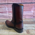 Men's Western Cowboy Zipper Genuine American Deer Leather Boots Dubai Toe Est. 264 - OriginalWestern.com