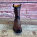 Men's Western Cowboy Zipper Genuine American Deer Leather Boots Dubai Toe Est. 264 - OriginalWestern.com