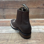 Men's Western Rodeo Ankle Boot Crazy Genuine Leather Est. 361 Brown - OriginalWestern.com