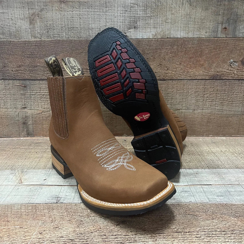 Men's Western Rodeo Ankle Boot Est. 361/362 Avellana - OriginalWestern.com