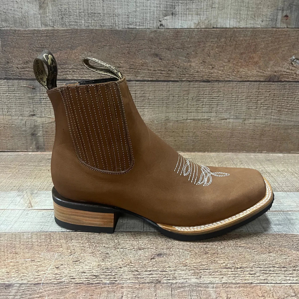 Men's Western Rodeo Ankle Boot Est. 361/362 Avellana - OriginalWestern.com
