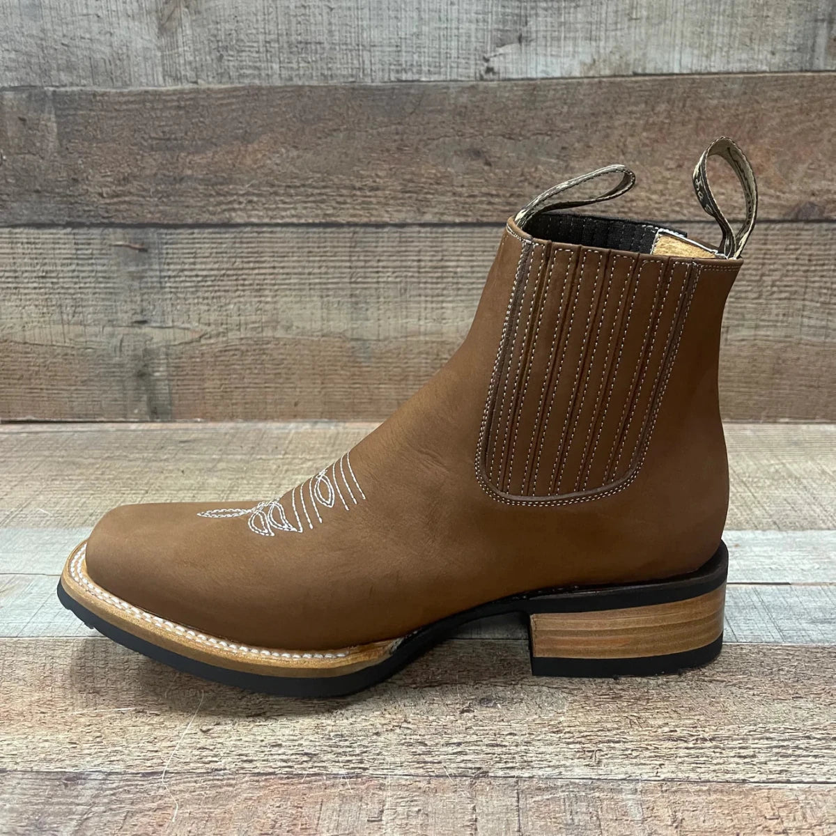 Men's Western Rodeo Ankle Boot Est. 361/362 Avellana - OriginalWestern.com