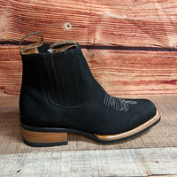 Men's Western Rodeo Ankle Boot Est. 361/362 Black - OriginalWestern.com