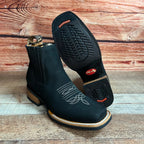 Men's Western Rodeo Ankle Boot Est. 361/362 Black - OriginalWestern.com