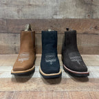 Men's Western Rodeo Ankle Boot Est. 361/362 Black - OriginalWestern.com