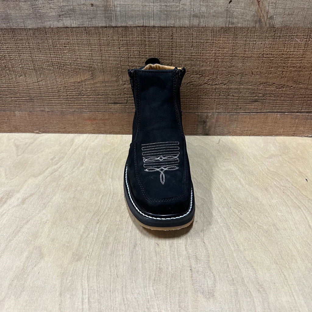 Men's Western Work Ankle Boots Zipper Genuine Leather Oil & Water Resistant Est. 336 - OriginalWestern.com