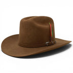 Men’s White Diamonds 200X Carin Leon Style Western Cowboy Fur Felt Hat - Brown - OriginalWestern.com
